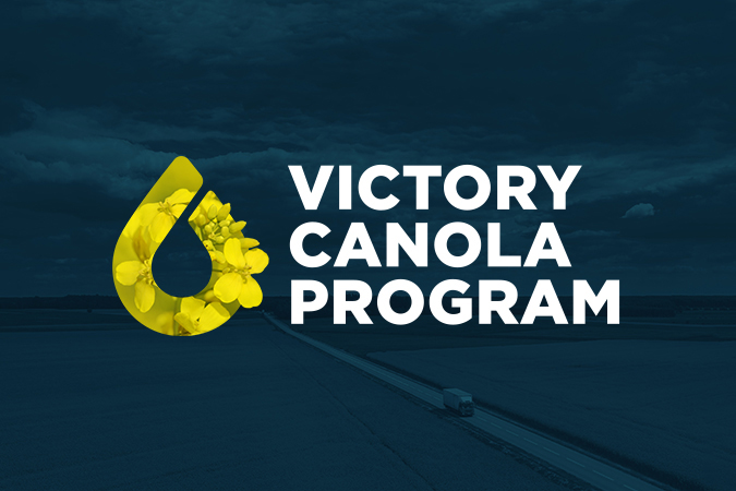 Victory Canola 2up card Victory Canola 2up card